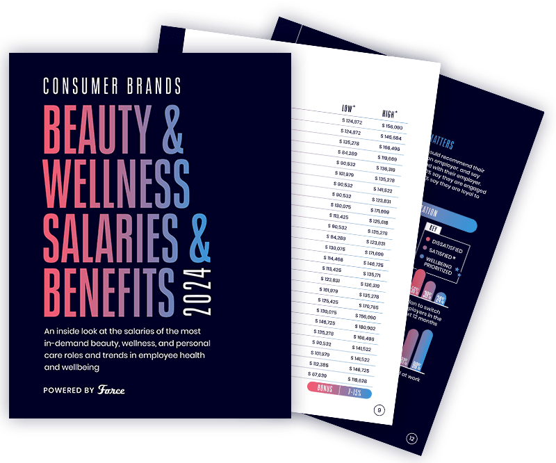 2024 Beauty Wellness Personal Care Salary Benefits Guide   ForceSalaryReport Beauty #keepProtocol